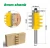 Import L-N148 1PC 8mm Shank Rail and Stile Finger Joint Glue Router Bit Cone Tenon Woodwork Cutter Power Tools from China
