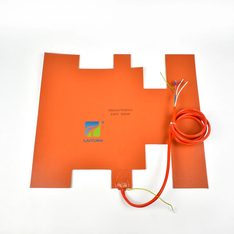 LAIYUAN 230V Customized silicone rubber heating element pad heater