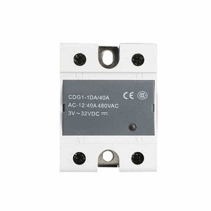Laiyuan Customized Industrial Electric 240v Single Phase AC to AC Solid State Relay with Fuse