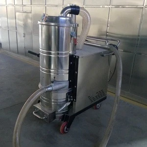 Large Capacity Low Noise Industrial Wet/dry stainless steel Vacuum Cleaner