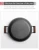 Import Large cast iron household double-eared frying pan from China