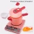 Import Large size kitchen toys cooking utensils pretend play toys emulational happy kitchen toys cooking with light and sound from China