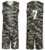 latest design custom camo basketball uniform sublimation reversible basketball jersey wear