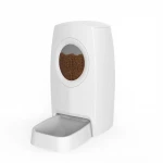 LCD Control Panel smart automatic pet dog food dispenser feeder with Voice Recorder and Timer Programmable