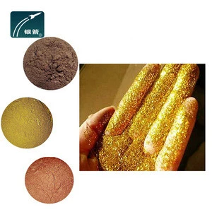 leafing flaky rich gold metallic pigment bronze copper powder for Ink, paint and powder coating