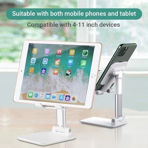 Leyi Flexible mobile stand adjustable unique foldable desk cell phone stand