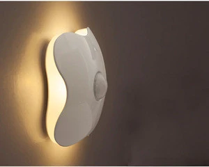 Light Control Four Leaf Clover Shaped Creative Body Induction Led Sensor Night Light