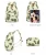 Import Lighweight soft Printed Pineapple customized high middle school students school bags backpack set from China