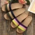 Import Linen slippers indoor slippers wooden cotton and linen home non-slip thick bottom summer sandals and flip flops from China