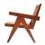 Import Living Room Chair Pierre Jeanneret Chair Solid Wood Frame Rattan Back and Seat Whole Sale Lounge Leisure Chair ( Armchair W100A) from China