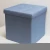 Import Living room leather foldable linen storage fabric stool pouf tufted ottoman box furniture manufacturer from China