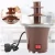 Import Lixsun Food Grade Home Appliance Of 3 Tiers Chocolate Melting Fountain Machine from China