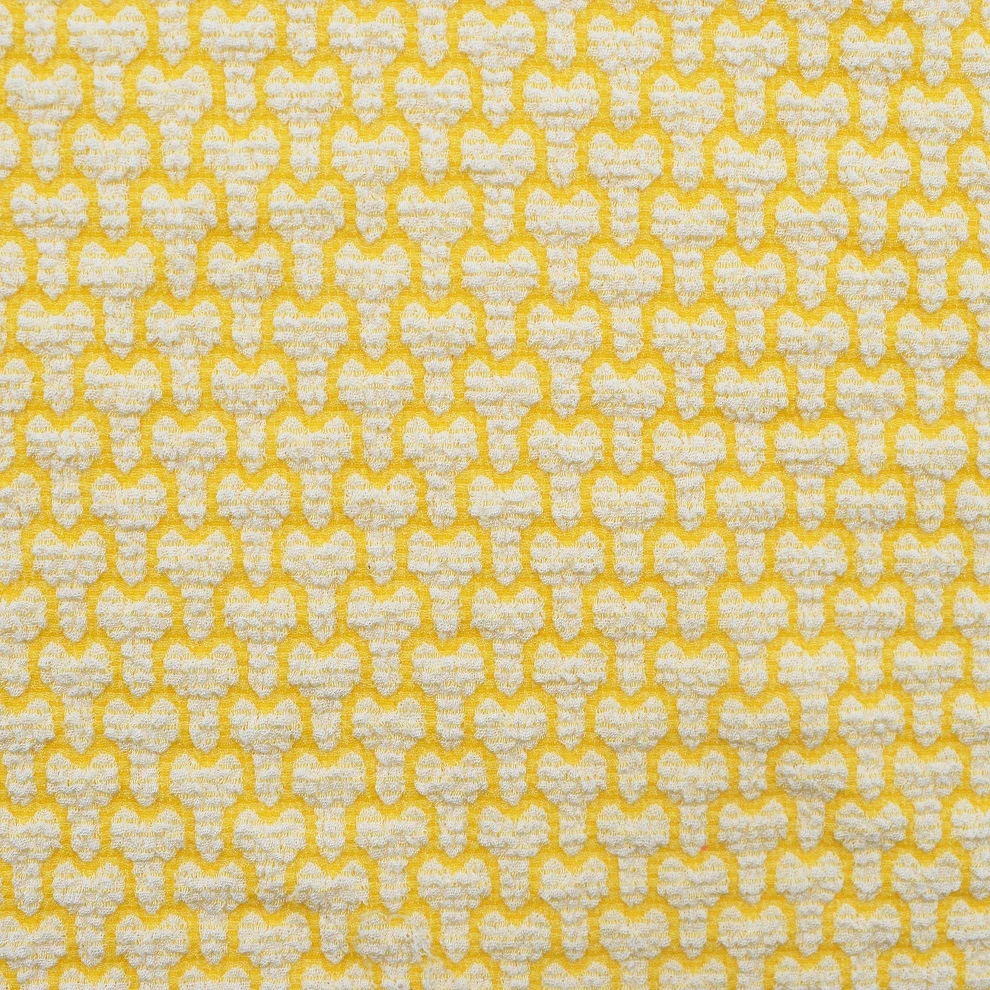 lovely Mickey 2020  woven fabric terry jacquard elastic textured for swimwear nylon polyester spandex