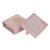 Import lovely pink color design drawer sliding box jewelry packaging from China