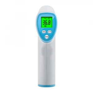 Low Moq Portable Touchless Thermometer Gun Lcd Display Electronic Infrared Digital Forehead Thermometer