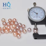 Luster loose pearls wholesale 2mm AAA+ round good freshwater pearls