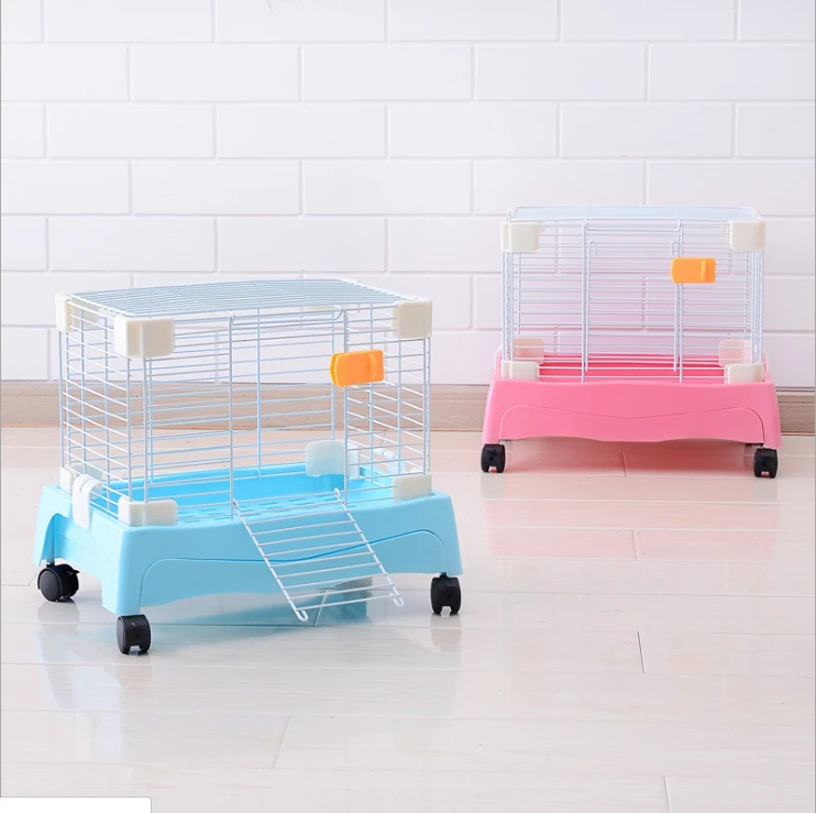Luxurious drawer cage for pet small-size animals rabbit dog cat hamster cage pet supplies
