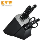 Luxury 10Pcs Knife Set Kitchen Stainless Steel Knife Block Set