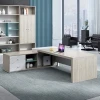 luxury ceo manager modern office desk for office furniture L shaped office desk