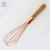 Import Luxury durabld kitchen gadgets tools rose gold household wood handle egg whisk automatic eggbeater from China