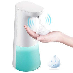 Luxury hotel automatic sensor touchless kitchen foaming soap dispenser plastic bathroom auto hand soap dispenser sensor 250ml