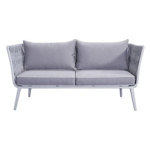 Luxury Modern Outdoor Furniture Sets Patio Grey Rope Garden Sofa