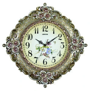 Luxury plastic clock B8223