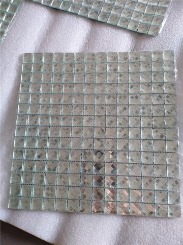 Luxury Thirteen Facets Diamond Mirror Glass Mosaic Tile Crystal