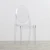 Import Luxury Transparent plastic dining chairs modern hotel furniture elegant Banquet wedding chair cheap acrylic resin ghost chair from China
