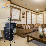 LV-C1W4M Best design and quality beauty salon trolley / salon cart