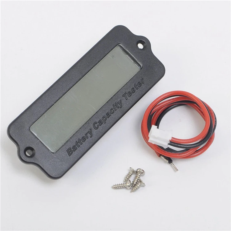 LY6W 12V Battery Capacity Tester  LCD Display Battery Monitor Indicator for Electromobile Balance Car Medical Equipment