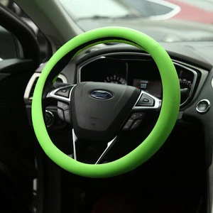 Made in china Silicone Car Steering Wheel Cover universal steering wheel cover with different colors
