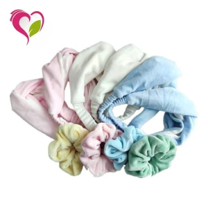 Make Up Headband Towel Hair Wrap Soft Fabric Spa Hairband