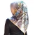Import malaysia Explosion models 90cm satin print large fashion wensli silk square beach fan scarf summer twill 90x90 from China