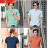 man apparel high quality logo brand modal fabric polo shirt stock lot