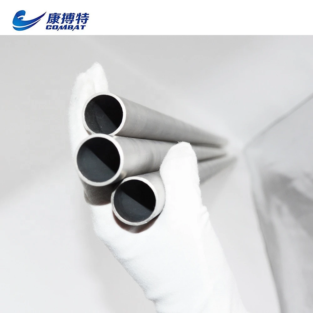 Manufacture Titanium Pipe ASTM B338 Gr2 Seamless Titanium Tube for Heat Exchanger Price