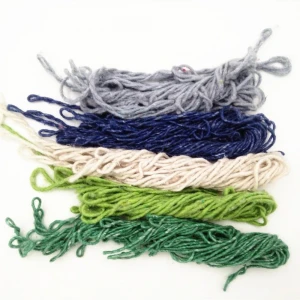 Manufacturer best selling colorful microfiber Ne0.3s Ne0.5s Ne0.8s mop yarn with high quality regenerated