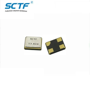 Manufacturer SCTF SMD3225 13.824MHz 10ppm 8pF Xtal Quartz Crystal Resonator