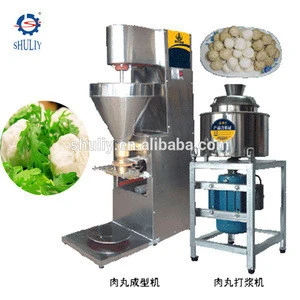 Meatball moulding machine/Meat Beating Machine for Making Meatball