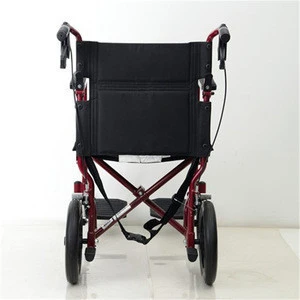 Medical health products folding lightweight steel wheelchair