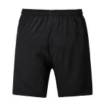 Mens Elastic Waist Workout Running Gym Shorts with Zipped Side Pockets