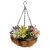 Import Metal Hanging Basket Planter /Metal Hanging Flower Pot Basket Plante/ Iron Art Garden Home Flower Basket With Coco Coir Liner from China
