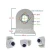 Import Metal Material Dome Camera Bracket CCTV Accessories from China