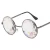 Import Metal Round Style Prismatic Faceted Kaleidoscope Glass Lens Decor Glasses Cool Party Sunglasses from China