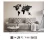 Import MIMI Luxury Natural Wood educational DIY Craft Souvenir World Country Map Wholesale130 X 78 CM - Black from China
