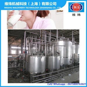 Mini cow milk plant with pasturatization,homogenized process unit