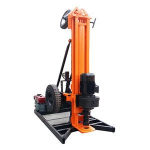 Mining used Kiashan 160mm 80m Electric DTH rock drill  mine drilling rig for sale
