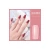 Import Misscheering long water pipe curved C shape 100 pcs clear natural color salon false tips long square nail art tips from China