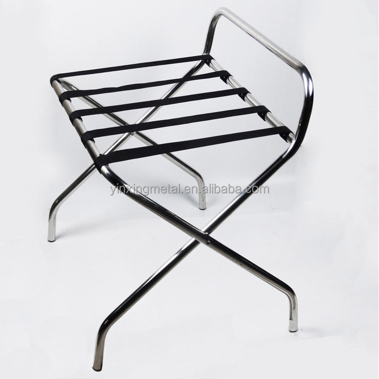 Buy Modern Antique Style Hotel Room Wood Metal Folding Luggage Rack ...