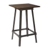 Modern Bar Furniture Indoor/Outdoor Cafe Lounge Pub Night Club Industrial Vintage Table Furniture Masterpiece Simple Bar Table